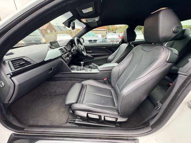 BMW 4 Series 2.0 418d M Sport 2dr [Professional Media] Coupe Diesel White