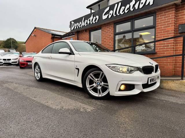 BMW 4 Series 2.0 418d M Sport 2dr [Professional Media] Coupe Diesel White