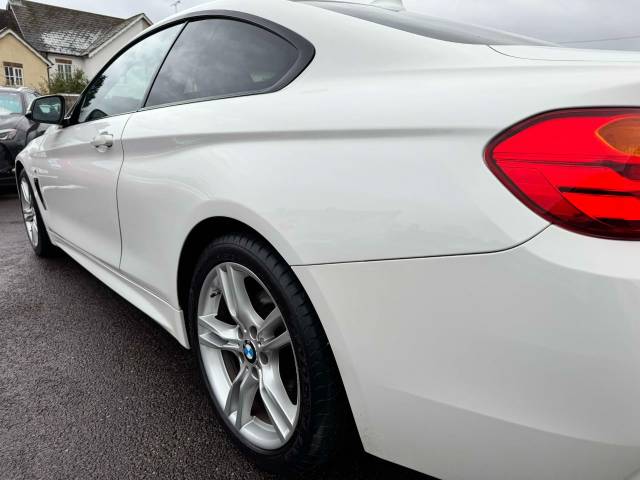 BMW 4 Series 2.0 418d M Sport 2dr [Professional Media] Coupe Diesel White