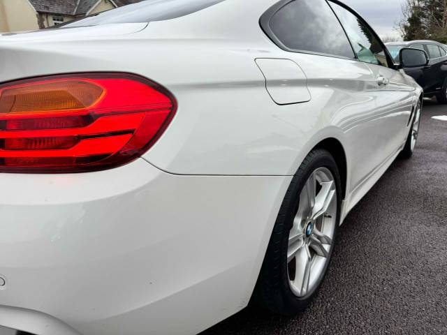 BMW 4 Series 2.0 418d M Sport 2dr [Professional Media] Coupe Diesel White