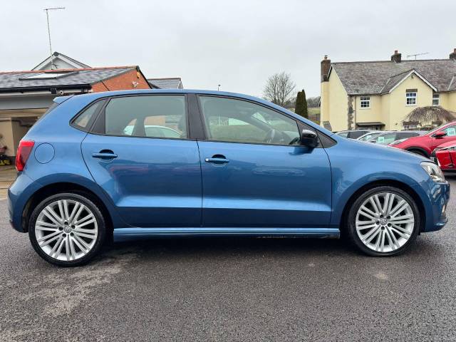 Volkswagen Polo 1.4 TSI ACT BlueGT 5dr Hatchback Petrol Blue