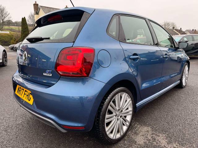 Volkswagen Polo 1.4 TSI ACT BlueGT 5dr Hatchback Petrol Blue