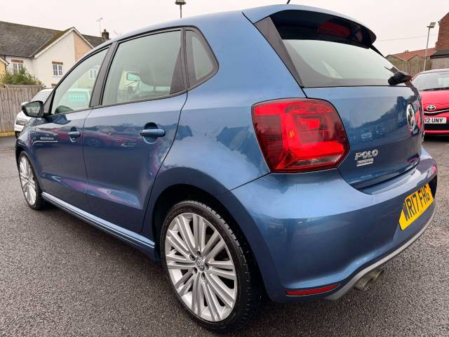 Volkswagen Polo 1.4 TSI ACT BlueGT 5dr Hatchback Petrol Blue