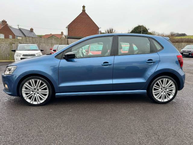 Volkswagen Polo 1.4 TSI ACT BlueGT 5dr Hatchback Petrol Blue