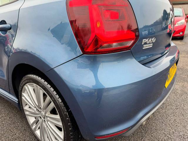 Volkswagen Polo 1.4 TSI ACT BlueGT 5dr Hatchback Petrol Blue