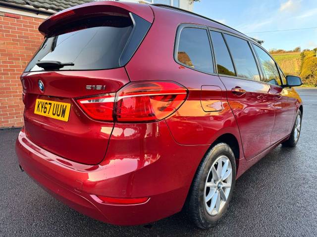 BMW 2 Series Gran Tourer 1.5 218i [140] SE 5dr (7 SEATS) Estate Petrol Red