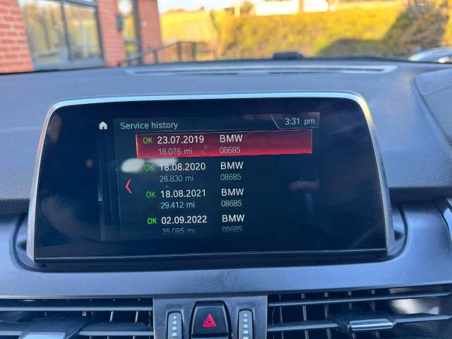 BMW 2 Series Gran Tourer 1.5 218i [140] SE 5dr (7 SEATS) Estate Petrol Red