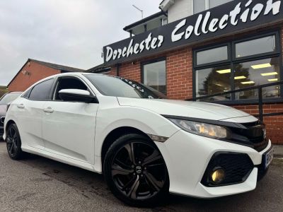 Honda Civic 1.0 VTEC Turbo 126 SR 5dr Hatchback Petrol WhiteHonda Civic 1.0 VTEC Turbo 126 SR 5dr Hatchback Petrol White at Dorchester Collection Dorchester