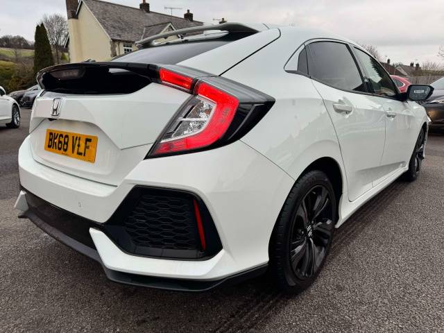 Honda Civic 1.0 VTEC Turbo 126 SR 5dr Hatchback Petrol White