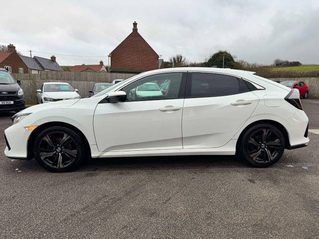 Honda Civic 1.0 VTEC Turbo 126 SR 5dr Hatchback Petrol White