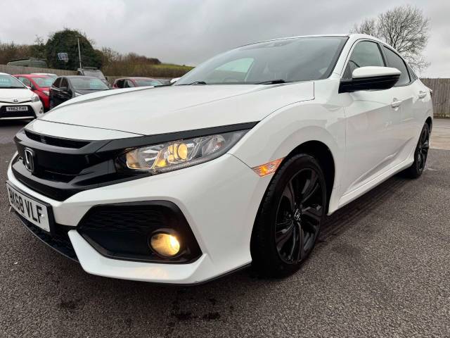 Honda Civic 1.0 VTEC Turbo 126 SR 5dr Hatchback Petrol White