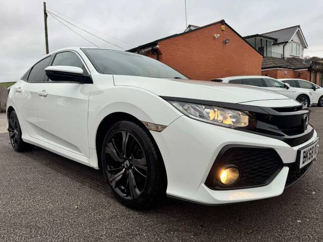 Honda Civic 1.0 VTEC Turbo 126 SR 5dr Hatchback Petrol White