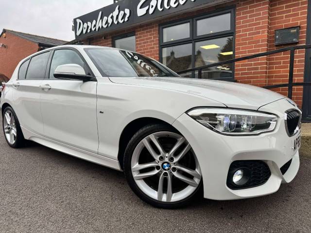 BMW 1 Series 2.0 118d M Sport 5dr [Nav] Hatchback Diesel White