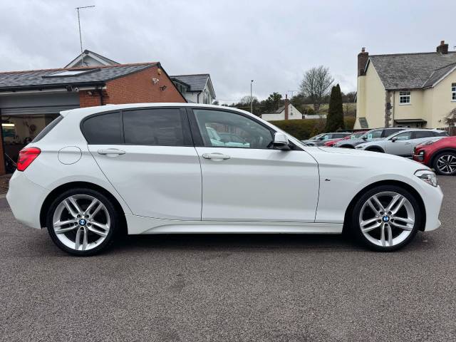 BMW 1 Series 2.0 118d M Sport 5dr [Nav] Hatchback Diesel White