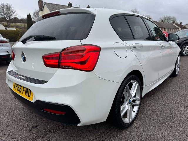 BMW 1 Series 2.0 118d M Sport 5dr [Nav] Hatchback Diesel White