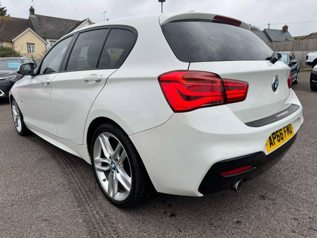 BMW 1 Series 2.0 118d M Sport 5dr [Nav] Hatchback Diesel White