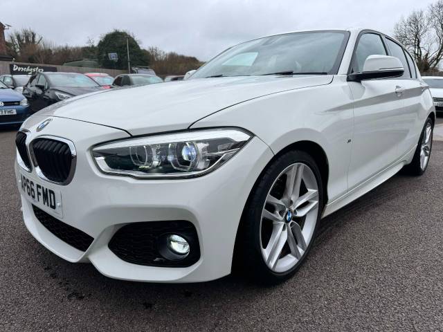 BMW 1 Series 2.0 118d M Sport 5dr [Nav] Hatchback Diesel White