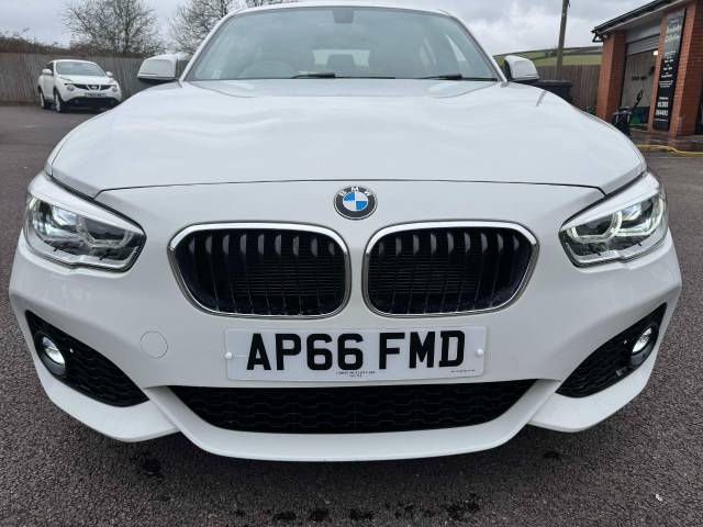 BMW 1 Series 2.0 118d M Sport 5dr [Nav] Hatchback Diesel White
