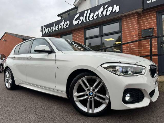 BMW 1 Series 2.0 118d M Sport 5dr [Nav] Hatchback Diesel White