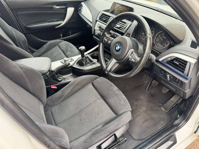 BMW 1 Series 2.0 118d M Sport 5dr [Nav] Hatchback Diesel White
