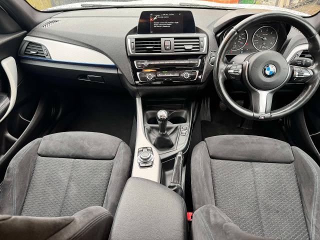 BMW 1 Series 2.0 118d M Sport 5dr [Nav] Hatchback Diesel White