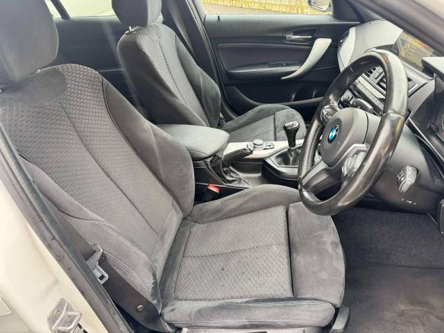 BMW 1 Series 2.0 118d M Sport 5dr [Nav] Hatchback Diesel White