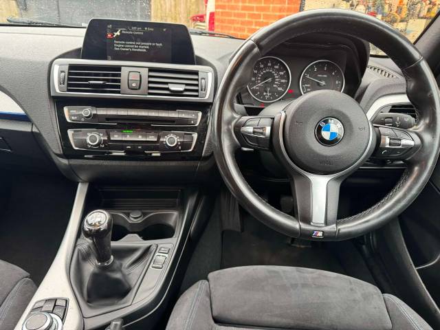 BMW 1 Series 2.0 118d M Sport 5dr [Nav] Hatchback Diesel White