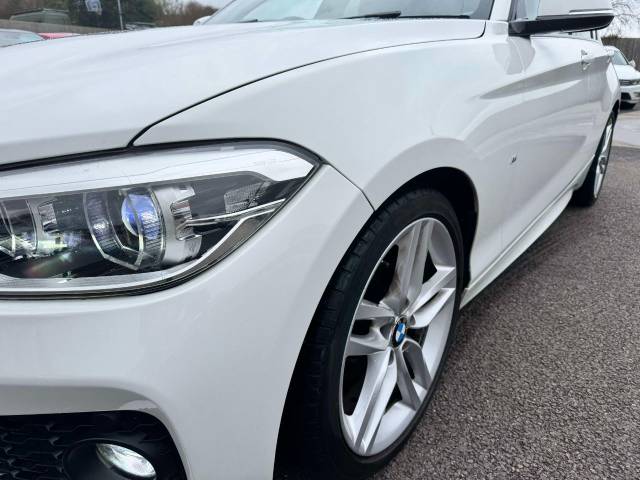 BMW 1 Series 2.0 118d M Sport 5dr [Nav] Hatchback Diesel White