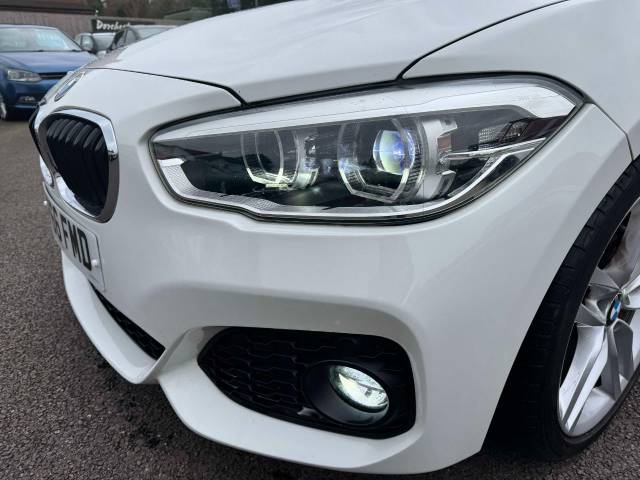 BMW 1 Series 2.0 118d M Sport 5dr [Nav] Hatchback Diesel White