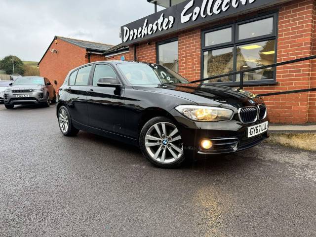 BMW 1 Series 118i [1.5] Sport 5dr [Nav] Step Auto Hatchback Petrol Black