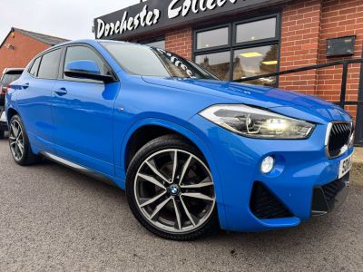 BMW X2 2.0 xDrive 18d M Sport 5dr Hatchback Diesel BlueBMW X2 2.0 xDrive 18d M Sport 5dr Hatchback Diesel Blue at Dorchester Collection Dorchester