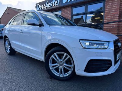 Audi Q3 2.0 TDI S Line Navigation 5dr Estate Diesel WhiteAudi Q3 2.0 TDI S Line Navigation 5dr Estate Diesel White at Dorchester Collection Dorchester
