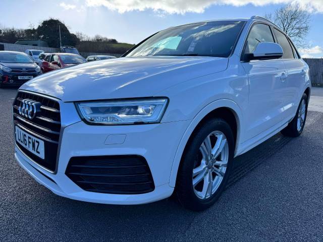 Audi Q3 2.0 TDI S Line Navigation 5dr Estate Diesel White