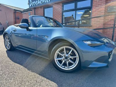 Mazda MX-5 1.5 SE-L Nav 2dr Convertible Petrol BlueMazda MX-5 1.5 SE-L Nav 2dr Convertible Petrol Blue at Dorchester Collection Dorchester