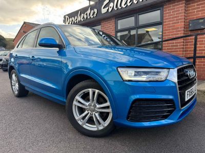 Audi Q3 2.0 TDI S Line Navigation 5dr Estate Diesel BlueAudi Q3 2.0 TDI S Line Navigation 5dr Estate Diesel Blue at Dorchester Collection Dorchester