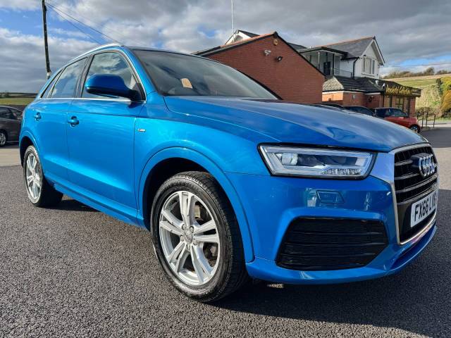 Audi Q3 2.0 TDI S Line Navigation 5dr Estate Diesel Blue