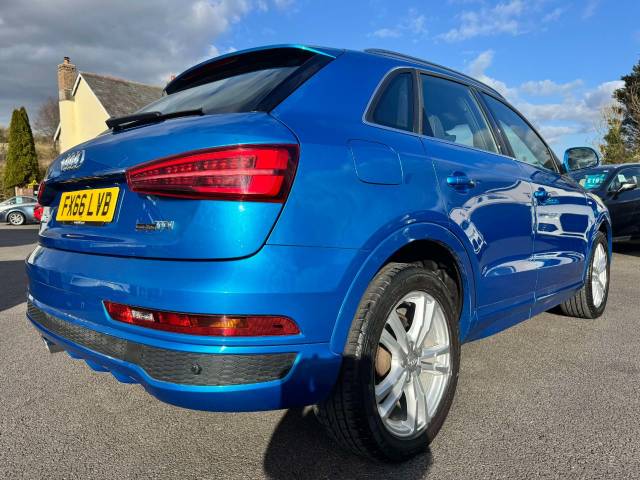 Audi Q3 2.0 TDI S Line Navigation 5dr Estate Diesel Blue