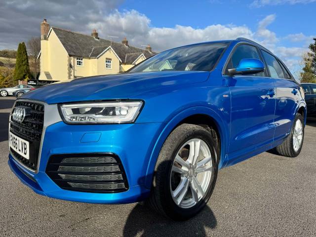 Audi Q3 2.0 TDI S Line Navigation 5dr Estate Diesel Blue