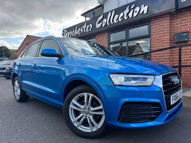 Audi Q3 2.0 TDI S Line Navigation 5dr Estate Diesel Blue