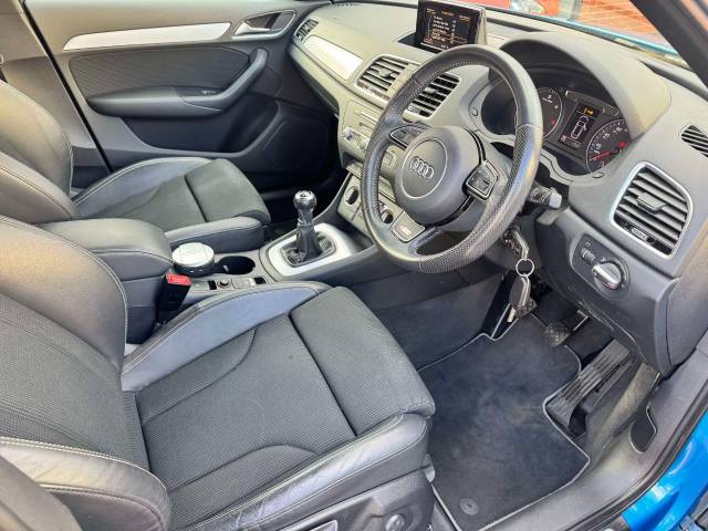 Audi Q3 2.0 TDI S Line Navigation 5dr Estate Diesel Blue