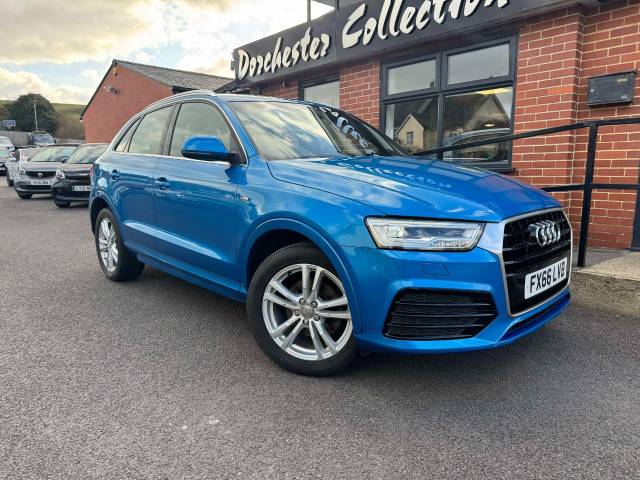 Audi Q3 2.0 TDI S Line Navigation 5dr Estate Diesel Blue