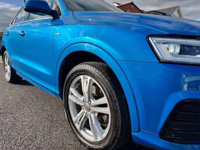 Audi Q3 2.0 TDI S Line Navigation 5dr Estate Diesel Blue
