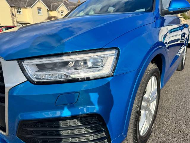 Audi Q3 2.0 TDI S Line Navigation 5dr Estate Diesel Blue