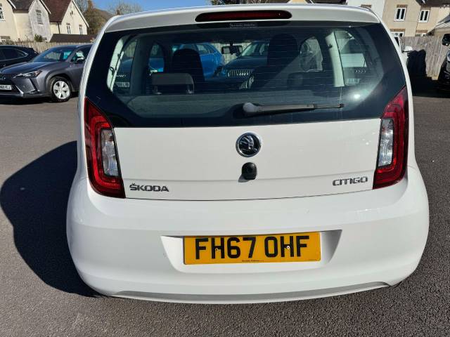 Skoda Citigo 1.0 MPI SE 3dr Hatchback Petrol White