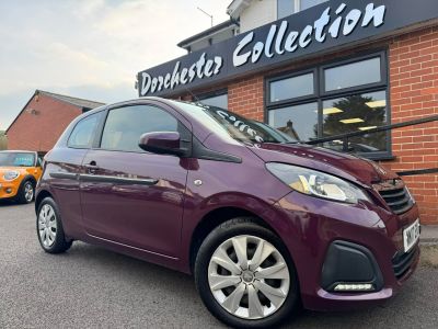 Peugeot 108 1.0 Active 3dr Hatchback Petrol Mauve/purplePeugeot 108 1.0 Active 3dr Hatchback Petrol Mauve/purple at Dorchester Collection Dorchester