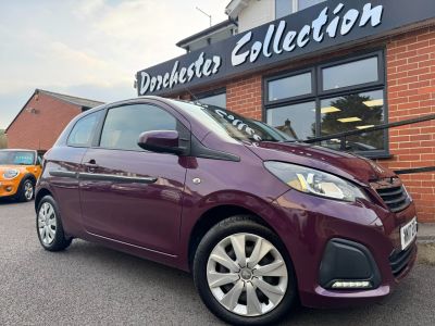 Peugeot 108 1.0 Active 3dr Hatchback Petrol Mauve/purplePeugeot 108 1.0 Active 3dr Hatchback Petrol Mauve/purple at Dorchester Collection Dorchester