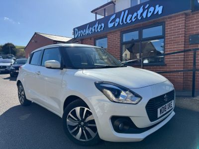 Suzuki Swift 1.0 Boosterjet SHVS SZ5 5dr Hatchback Petrol / Electric Hybrid WhiteSuzuki Swift 1.0 Boosterjet SHVS SZ5 5dr Hatchback Petrol / Electric Hybrid White at Dorchester Collection Dorchester