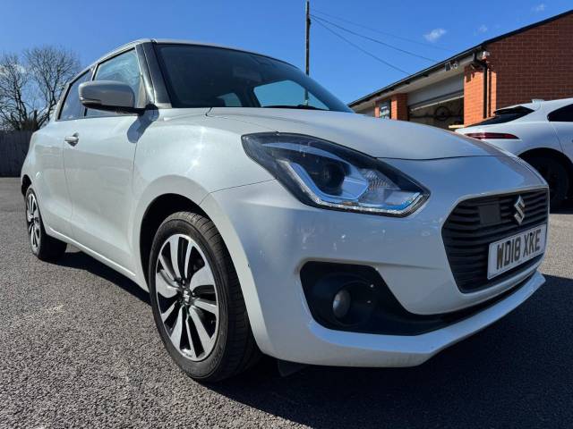 Suzuki Swift 1.0 Boosterjet SHVS SZ5 5dr Hatchback Petrol / Electric Hybrid White