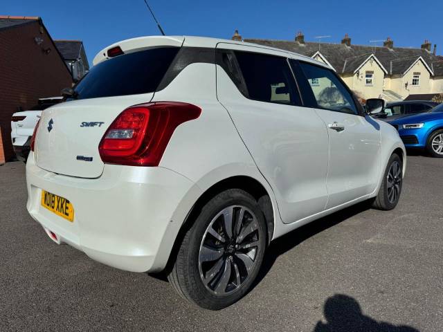 Suzuki Swift 1.0 Boosterjet SHVS SZ5 5dr Hatchback Petrol / Electric Hybrid White