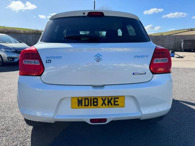 Suzuki Swift 1.0 Boosterjet SHVS SZ5 5dr Hatchback Petrol / Electric Hybrid White